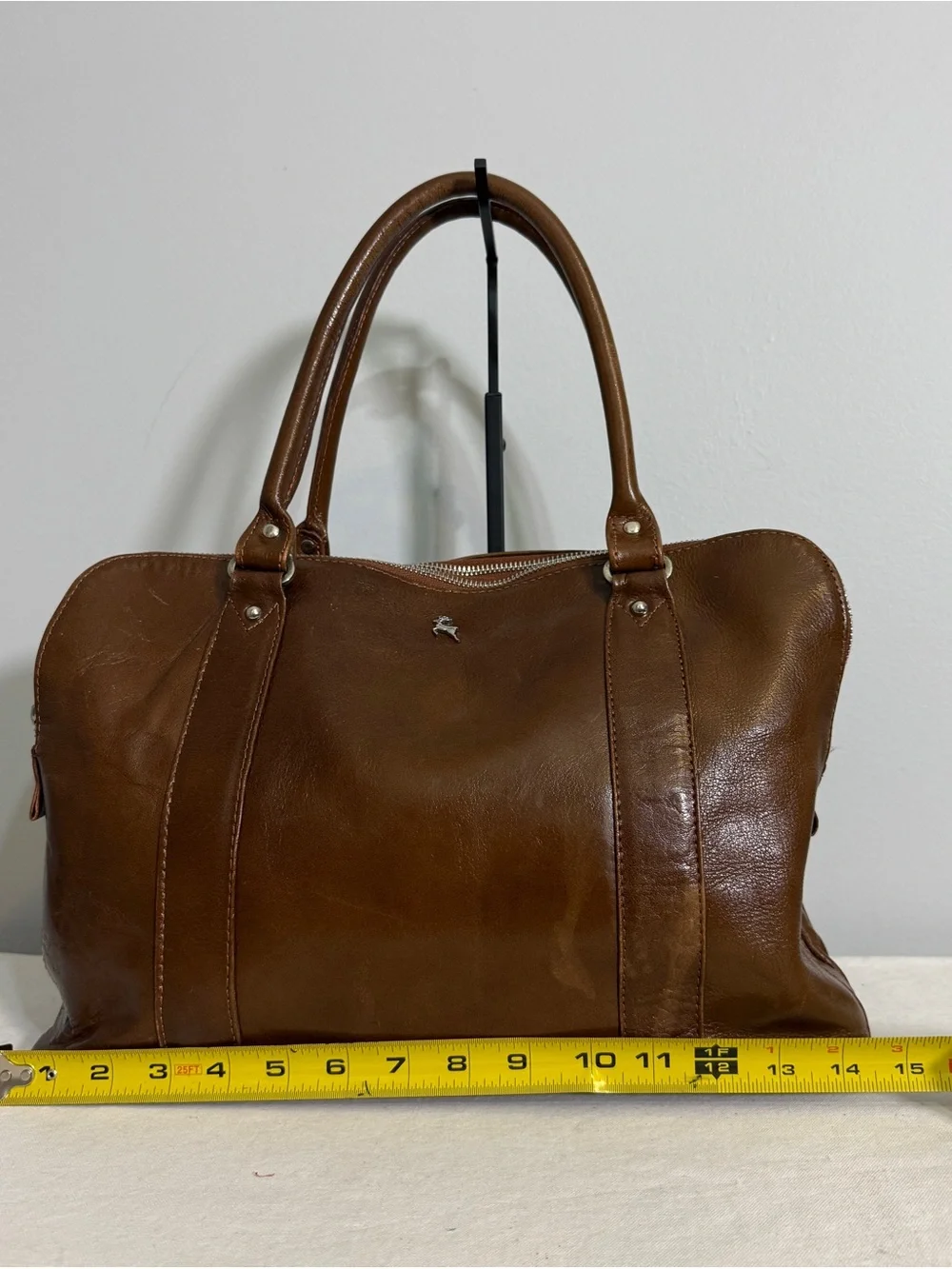 Ashwood leather satchel